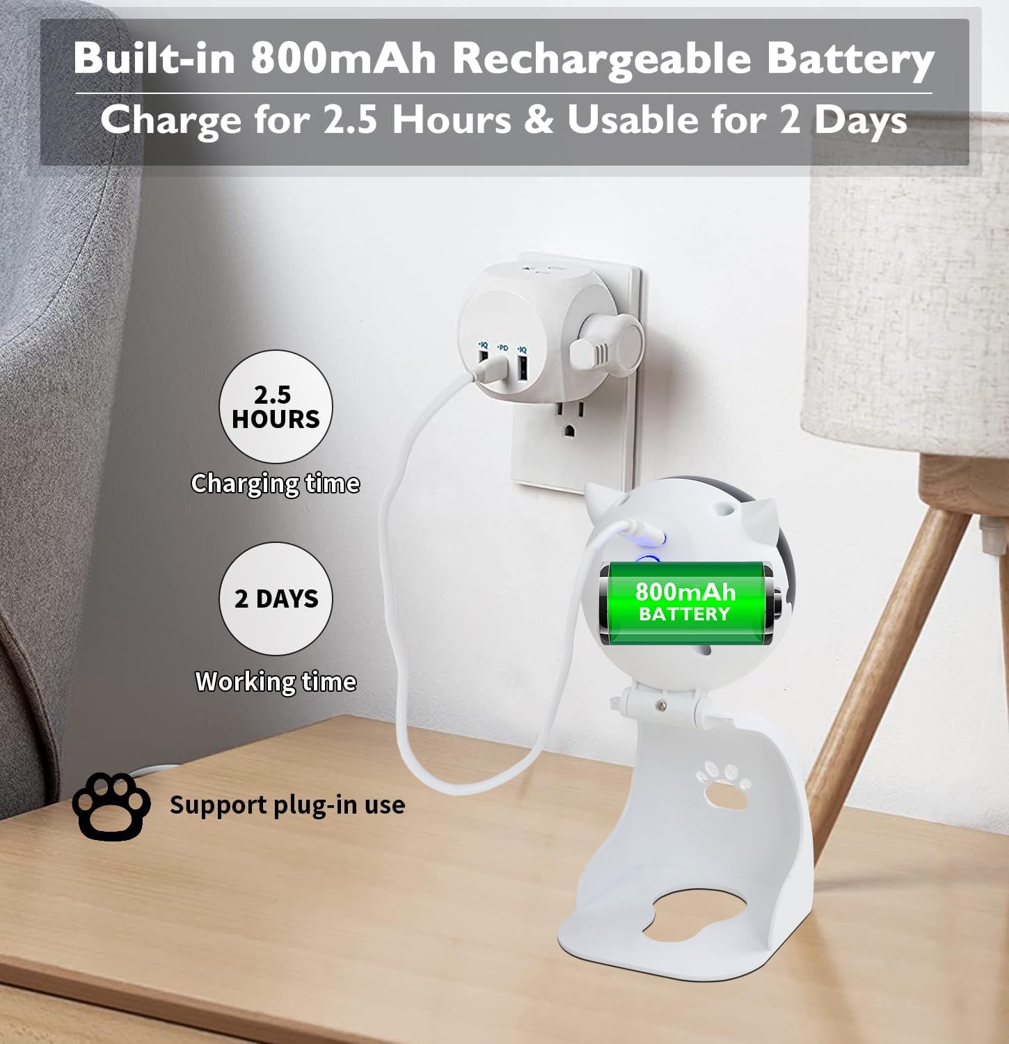 AUTOMATIC CAT LASER TOY – SMART MOTION & ADJUSTABLE PLAY DESIGN