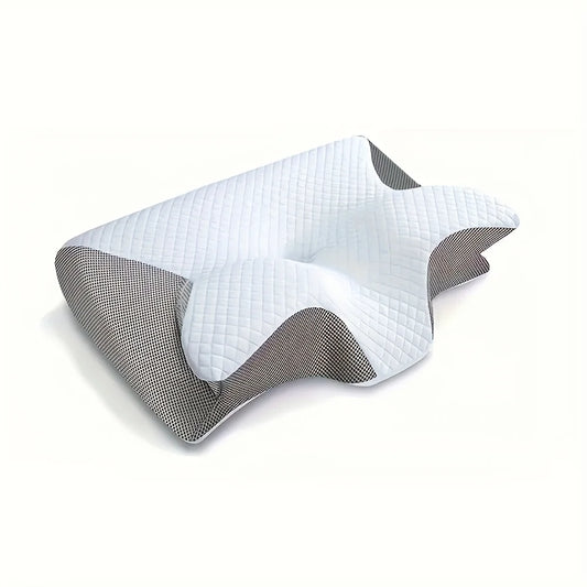 Premium Ergonomic Cervical Pillow: Contoured Design for Multi-Position Sleepers